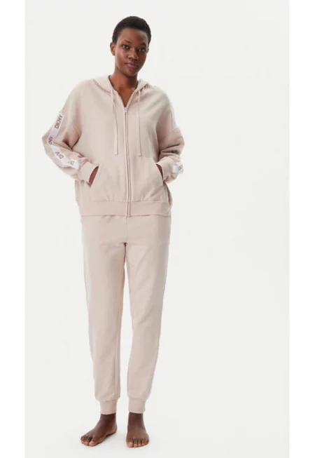 Дамска пижама -  305145628 - Памук/Полиестер - Бежов