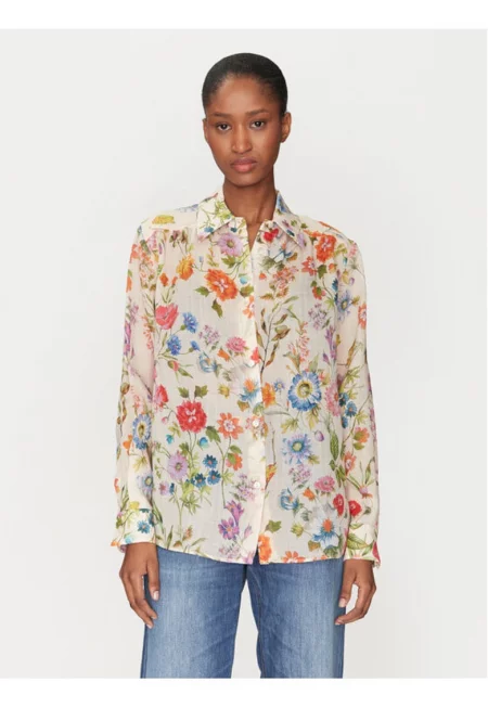 Дамска риза -  304968747 - Ramie - Многоцветна - Многоцветен