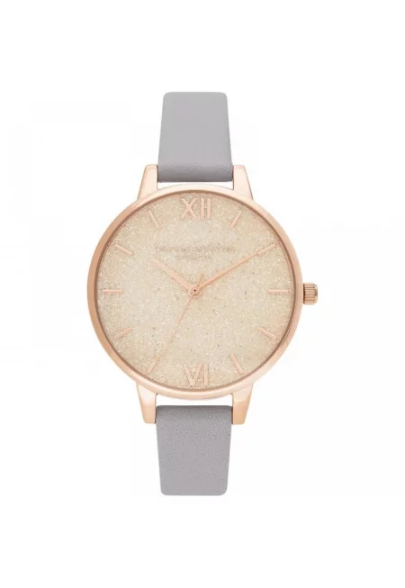 Дамски Часовник -  Блясък OB16GD45 - Бежов