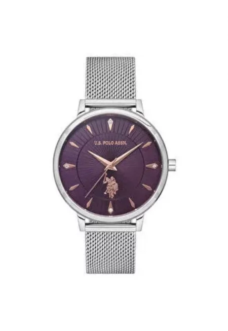 Дамски часовник  USPA2024-10 - сребрист