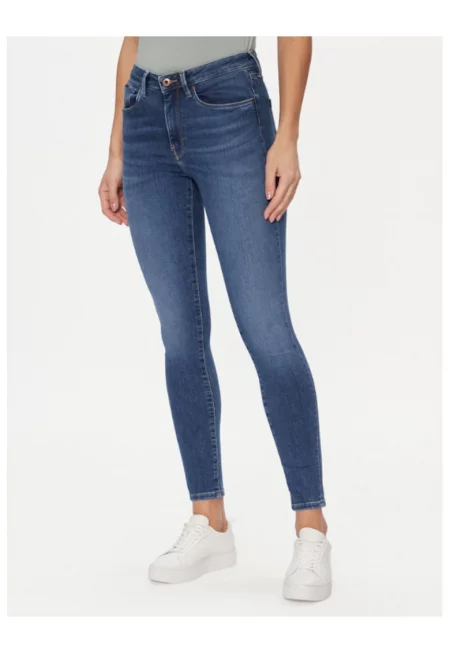 Дамски дънки  303438227 Памук