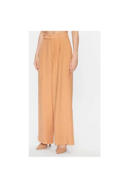 Дамски панталони -  3030198227 - Оранжев