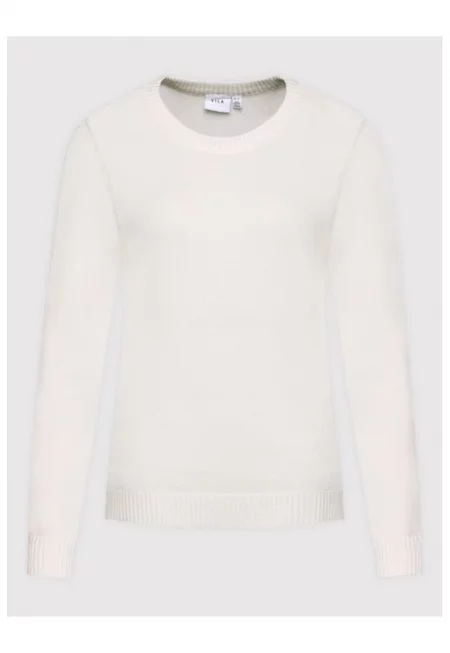 Дамски пуловер -  300382820 - Вискоза - Бял