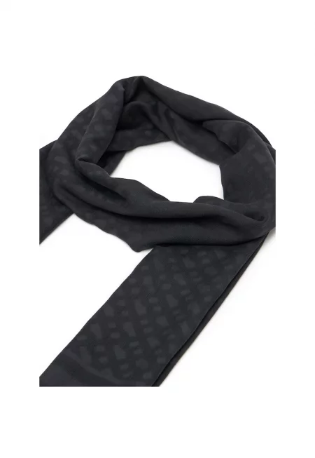 Дамски шал  Black 001 - 100% полиестер - размери 70x200см