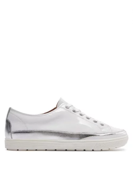 Дамски спортни обувки  303662790 - Естествена кожа - Бели