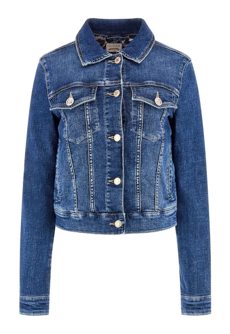 Дънково яке с копчета