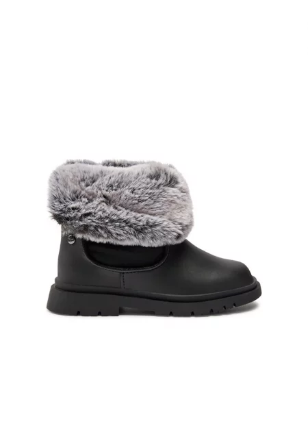 Детски ботуши -  40199 - Естествена кожа - Черен