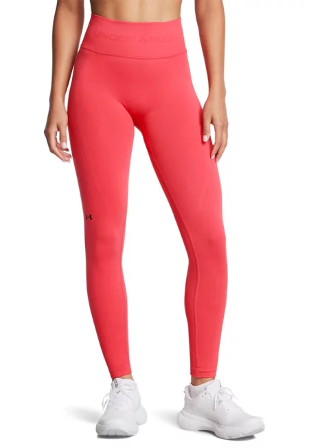 Фитнес клин с висока талия - Корал