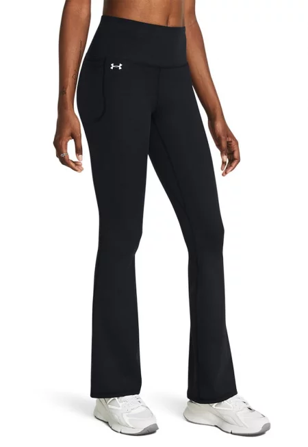 Фитнес панталон Motion Flare - Избеляло черно