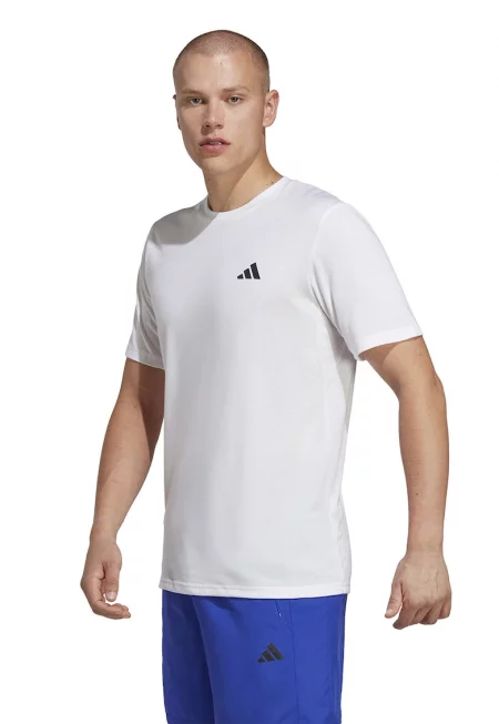 Фитнес тениска с овално деколте