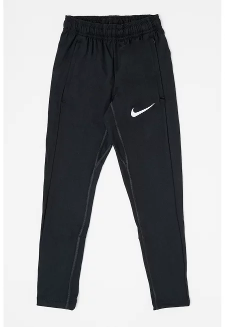 Футболен панталон с джобове - Бял/Черен