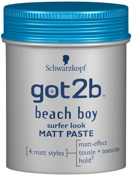 Got2b Beach Boy Surfer Look Matt Paste Матираща паста за коса с плажен ефект