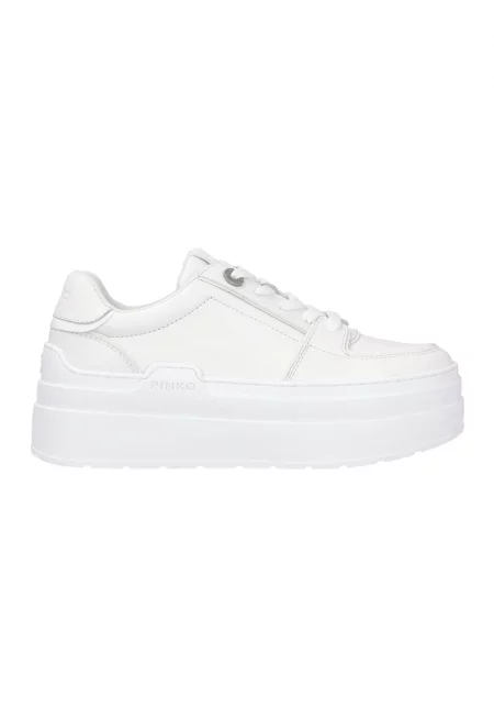 Greta Leather&Eco Leather Flatform Sneakers