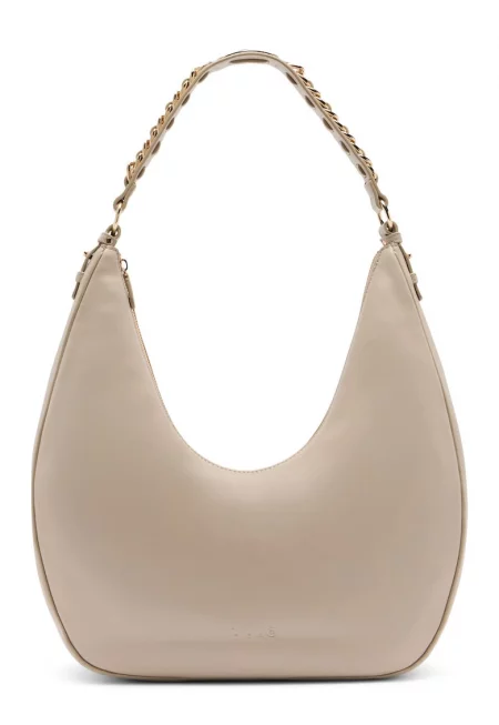 Хобо чанта с релефно лого