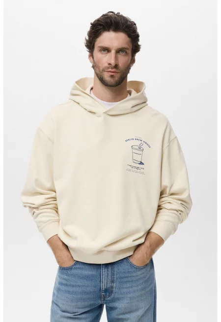 Худи с фигурален принт