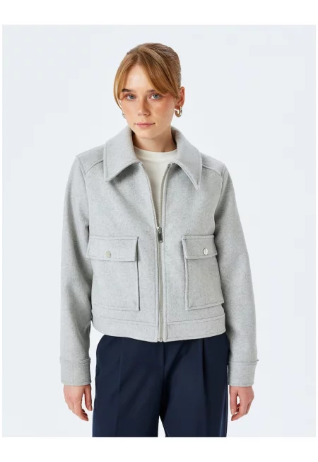 Къс шакет с вълна