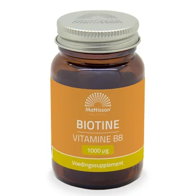 Коса и кожа - Биотин, 1000 µg х 60 таблетки