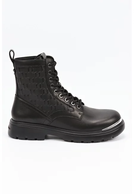 Кожени боти с монограм