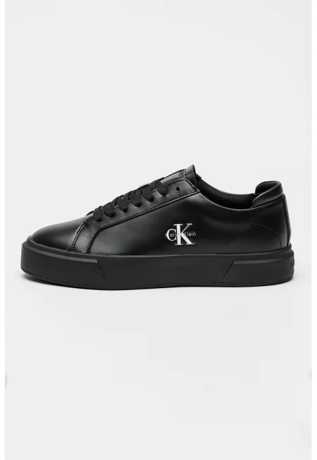 Кожени спортни обувки Basket Cupsole - Черен