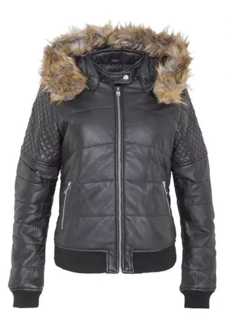 Кожено яке - Сив