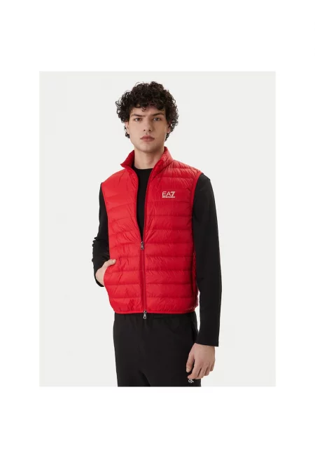 Мъжка жилетка -  emporio armani - полиамид - червен