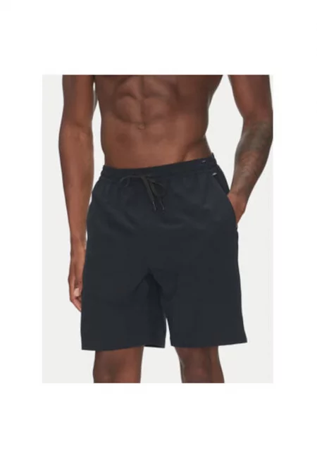 Мъжки бански шорти  EQYHY03883 - Полиестер - Черни