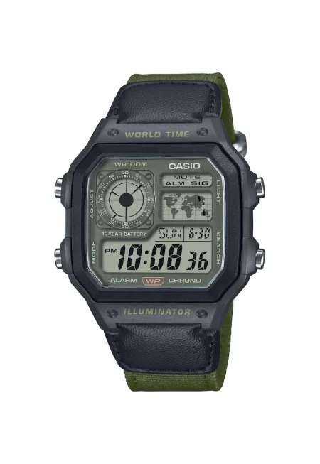 Мъжки сив кварцов часовник - японски