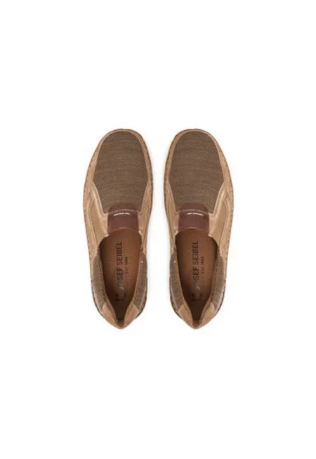 Мъжки спортни обувки - 44978 -  Естествена кожа - Кафяв