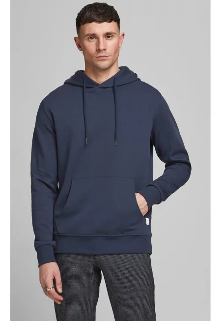 Мъжки суичър -  Памук - Син