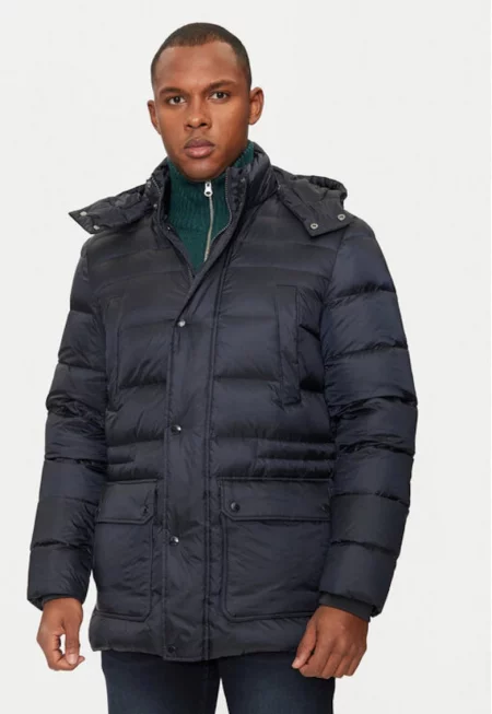 Мъжко яке -  304203176 - Полиамид - Син - Син