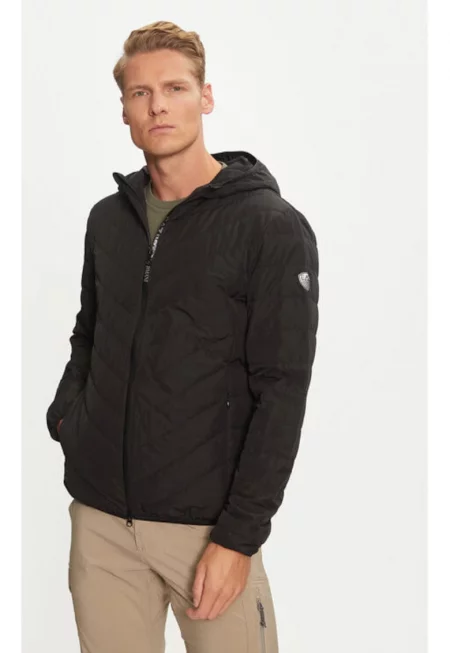 Мъжко яке - Emporio Armani  303081843 - Полиестер - L INTL - Черно