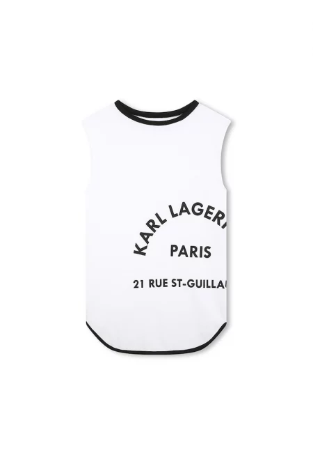 Памучна рокля с лого