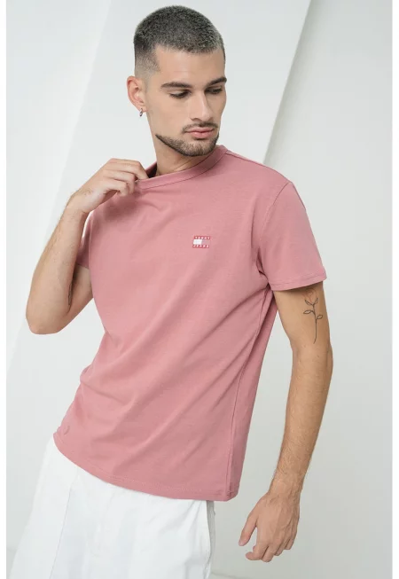 Памучна тениска с бродерии