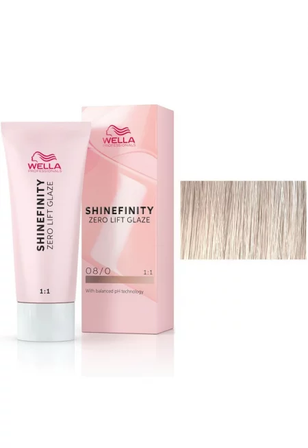 Полуперманентна боя за коса  Shinefinity Zero Lift Glaze - 60 мл