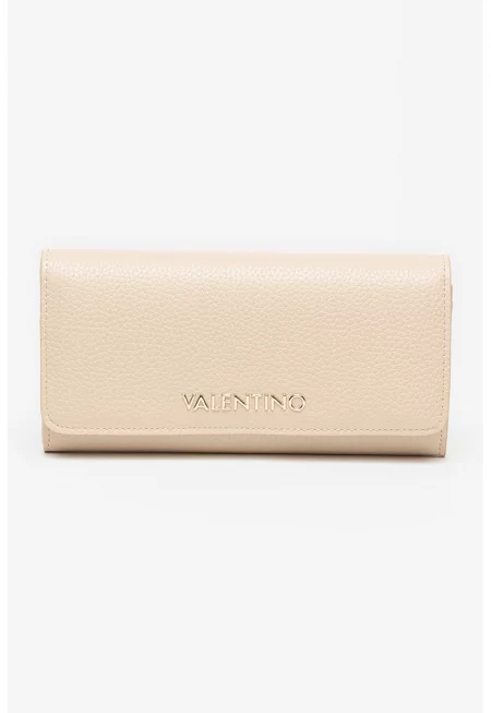 Портфейл Alexia от еко кожа с капаче - Бежов