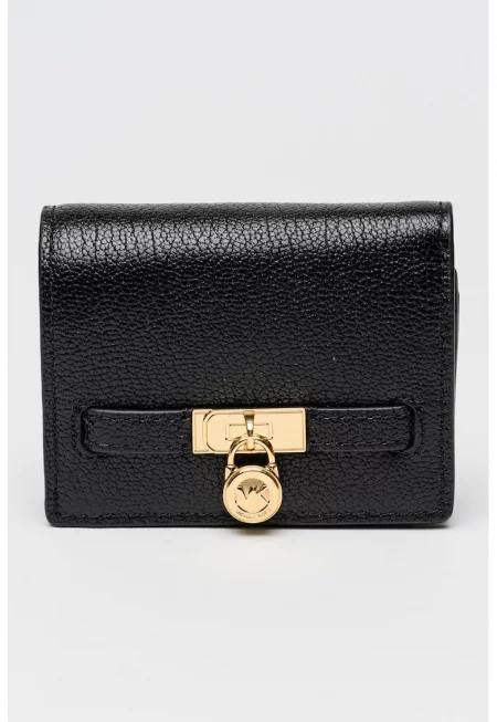 Портфейл Hamiltone Moderne с катинарче - Черен