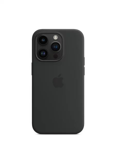Предпазен калъф  Silicone Case with MagSafe за iPhone 14 Pro - Midnight