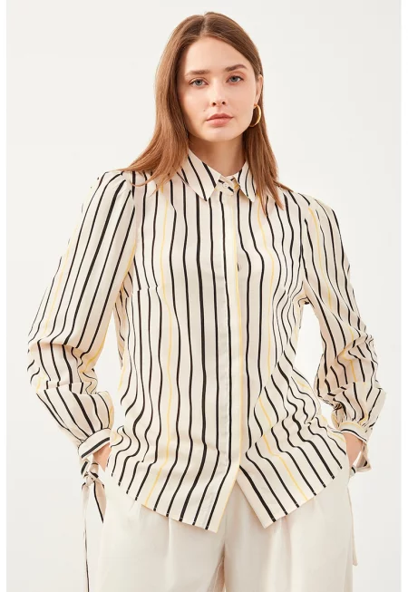 Раирана риза - Светло бежово