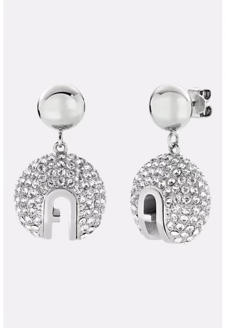 Родирани обеци с кристали