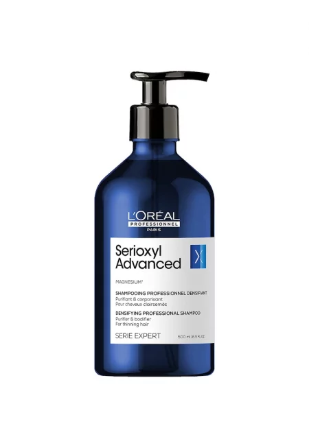 Sampon pentru par L'Oréal Professionnel Serie Expert Serioxyl Advanced - sampon purificator & pentru mai multa densitate - pentru par fin - 500ml
