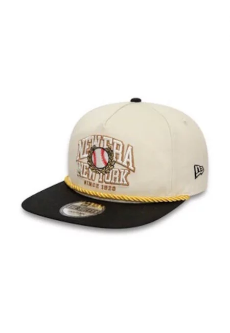 Шапка за голф  New World - бежова - синтетичен материал