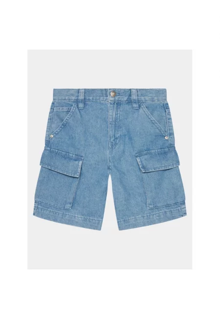 Шорти за момчета -  303820190 - Памук - Син
