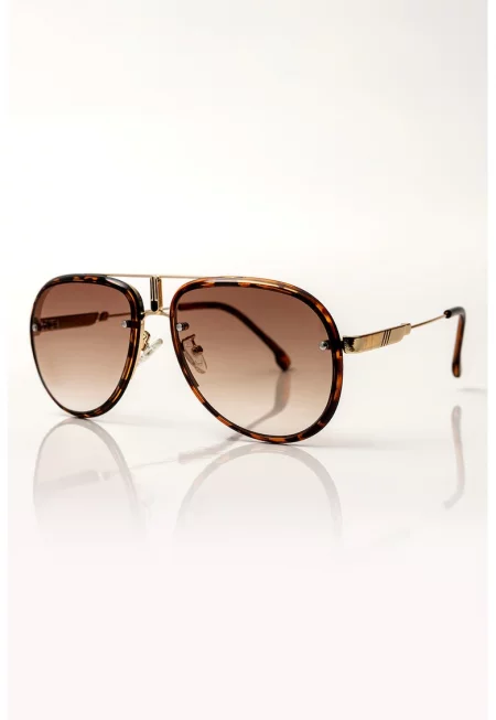Слънчеви очила Victoria Aviator - Златист