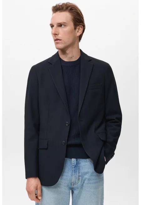 Слим сако - Тъмносин