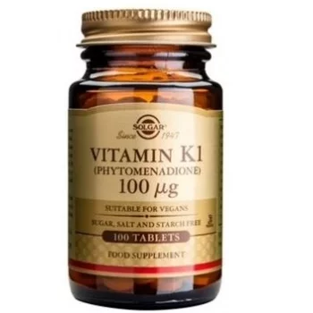 СОЛГАР Витамин К1 100 мкг. табл. х 100