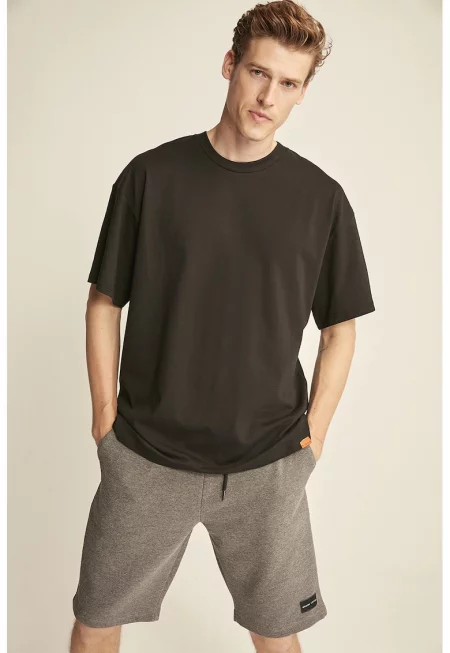 Свободна памучна тениска