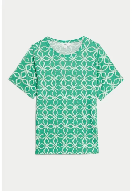 Тениска с модал и лен