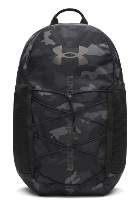 Унисекс тренировъчна раница Hustle 6.0 с лого - 26 л - Избеляло черно/Tъмносив