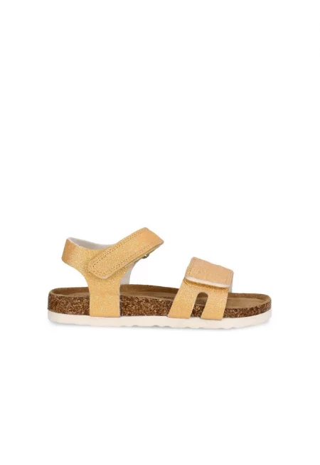 Жълти сандали за деца