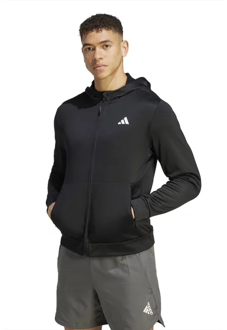 adidas Sportswear - Тренировъчно худи Essentials със странични джобове